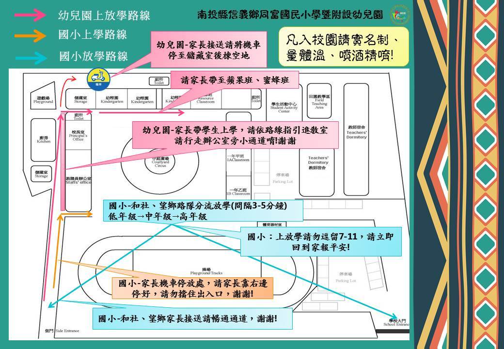 上放學路線圖