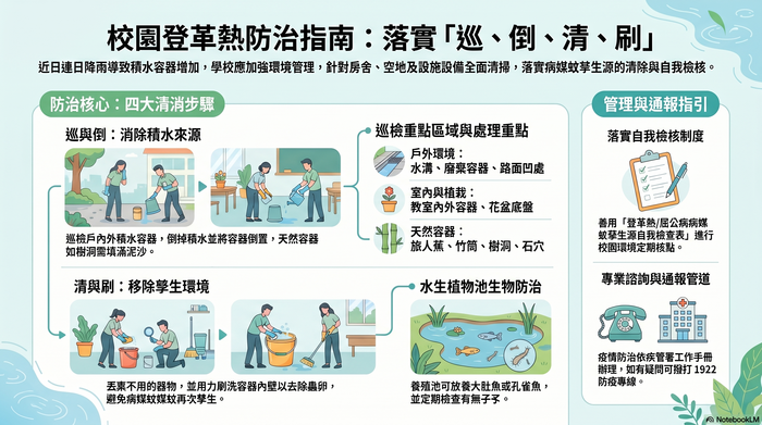 校園登革熱防治指南