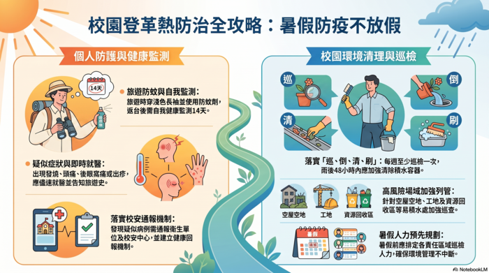 校園登革熱防治攻略